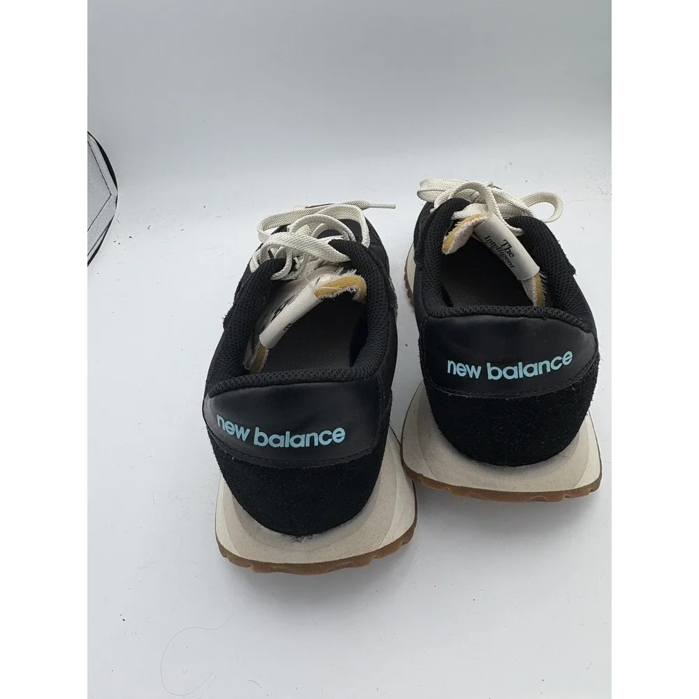 New Balance 237 Shoes Womens‎ Size 8.5 Black Suede Gum Sole Sneakers WV237YG1